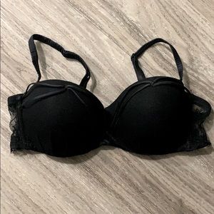 La perla black bra